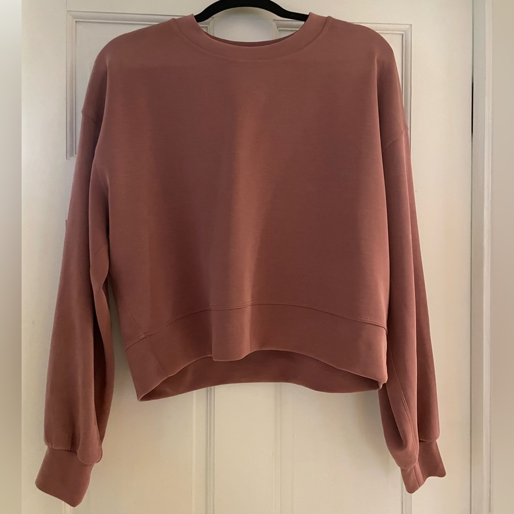 COPY - Lululemon softstreme perfectly oversized cropped crew